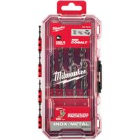 Milwaukee 4932499256 HSS-G kobalto grąžtų rinkinys, 3–10 mm, 8 vnt., QUAD EDGE™ antgalis, DIN 338