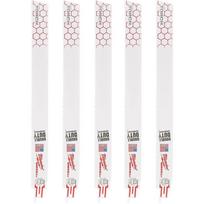 Milwaukee 48475789 stūmoklinio pjūklo diskas 300mm, 18TPI, 5vnt, metalui, bimetalinis, 1,06mm, 25mm