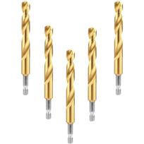 Milwaukee 4932500416 HSS-G TiN metalo grąžtas, 11,5mm, 41/126mm, Hex kotas, 5vnt.
