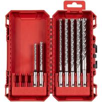 Milwaukee 4932500061 SDS-Plus MX4 betono grąžtų rinkinys, 4 grioveliai, 5–10 mm, 7 vnt.