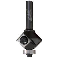 Milwaukee 4932501008, 45° kampų freza medienai, 8mm kotas, 29mm, 8mm, keičiami pjaustytuvai