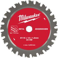 Milwaukee 4932500399 diskas M18 FPCS, 24 karbido dantys, 33,7 mm, plieniniams vamzdžiams