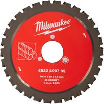 Milwaukee 4932499702 pjūklo diskas, 137x28mm, 30 dantys, plienui