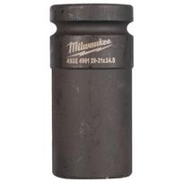 Milwaukee 4932499129 triukšmojama mova, 1", 21x24,5mm, 24mm, 110mm, išorinis kvadratas