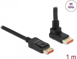 DisplayPort kabelis DeLOCK 87054 8K 60Hz 1m kampuotas