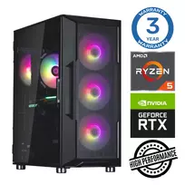 INTOP Ryzen 5 5600X 16GB 250SSD M.2 NVME + 2TB RTX3050 6GB be OS