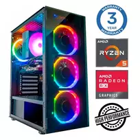 INTOP Ryzen 5 5600X 16GB 1TB SSD M.2 NVME+2TB RX580 8GB no-OS