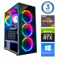 INTOP Ryzen 7 5700X 16GB 1TB SSD M.2 NVME+2TB RTX5060 8GB WIN11Pro