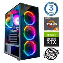 INTOP Ryzen 5 5600X 32GB 1TB SSD M.2 NVME+2TB RTX5060 8GB no-OS