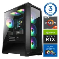 INTOP AQUA Ryzen 7 8700F 32GB DDR5 1TB SSD M.2 NVME+2TB RTX5060Ti 16GB no-OS