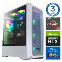 INTOP AQUA Ryzen 7 8700F 64GB DDR5 2TB SSD M.2 NVME+2TB RTX5060 8GB no-OS