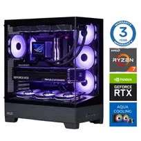 INTOP AQUA Ryzen 7 8700F 64GB DDR5 1TB SSD M.2 NVME+2TB RTX5060Ti 8GB no-OS