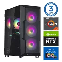 INTOP AQUA Ryzen 7 7700X 16GB DDR5 1TB SSD M.2 NVME+2TB RTX5050 8GB no-OS