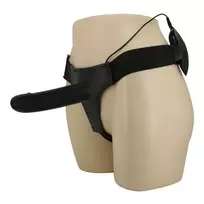 Pretty Love Vito vibruojantis tuščiaviduris strap-on dildo