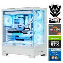 INTOP AQUA Ryzen 9 9900x 64GB DDR5 1TB SSD M.2 NVME+2TB RTX5080 16GB  WIN11