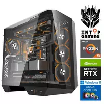 INTOP AQUA Ryzen 9 9900x 64GB DDR5 1TB SSD M.2 NVME+2TB RTX5080 16GB  WIN11