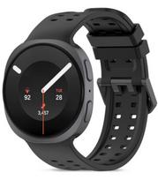 Juoda apyrankė Samsung Galaxy Watch 8 / 9 / Classic (40 / 44 / 46 mm) "Tech-Protect Silicone Air"