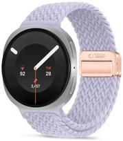 Violetinė (Periwinkle) apyrankė Samsung Galaxy Watch 8 / 9 / Classic (40 / 44 / 46 mm) "Tech-Protect NylonMag"