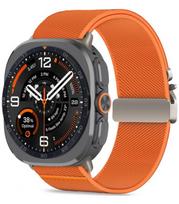 Oranžinė apyrankė Samsung Galaxy Watch Ultra 1 / 2 2024-2026 (47 mm) "Tech-Protect Nylon Clasp"