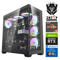 INTOP AQUA Ryzen 5 7500X3D 32GB DDR5 1 TB SSD M.2 NVME + 2 TB RTX 5080 16GB WIN11 Pro