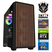 INTOP AQUA Ryzen 5 7500X3D 64GB DDR5 1 TB SSD M.2 NVME + 2 TB RTX 5080 16GB WIN11