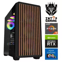 INTOP AQUA Ryzen 5 7500X3D 64GB DDR5 1 TB SSD M.2 NVME + 2 TB RTX 5080 16GB su OS