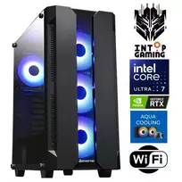 INTOP AQUA Ultra 7 265KF 32GB DDR5 500 SSD M.2 NVME + 2 TB RTX5050 8GB WiFi be operacinės sistemos