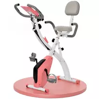 Dviratis treniruoklis "X-Bike 2-in-1" LCD ekranas su 8 reguliuojamais magnetinio pasipriešinimo lygiais