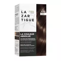 Lazartigue, „La Couleur Absolue“, nuolatinis plaukų dažas, 4.00 „Šokoladinis kaštonas“, 143 ml