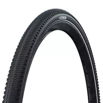 Padanga Schwalbe G-ONE Comp Plus 28" x 1.70" (45-622) // E-25, kamerinė, nelankstoma, Reflex, Green Compound
