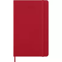 „Moleskine“ kalendorius-užrašų knygutė 2027 m., 13×21 cm, kasdienis, kietu viršeliu, raudona