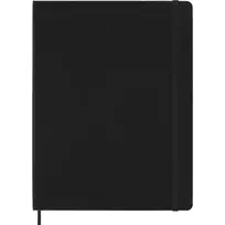 Kalendoriaus užrašų knygelė „Moleskine PRO 2027“, 13 x 21 cm, savaitė V, kietais viršeliais, juoda