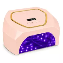 CLAVIER_Nailsology LumiSense 3.0 UV/LED nagų lempa su „Smart Light Mirror System“, „Powder Pink“, 268 W