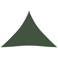 Uždanga nuo saulės, tamsiai žalia, 3x3x3m, HDPE, 160g/m²