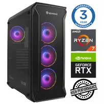 INTOP Ryzen 7 5700X 16GB 1TB SSD M.2 NVME+2TB RTX5060Ti 16GB no-OS