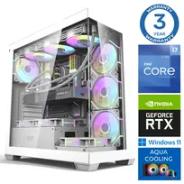 INTOP AQUA i7-14700F 16GB DDR5 1TB SSD M.2 NVME+2TB RTX5060 8GB WIN11