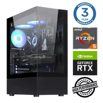 INTOP Ryzen 5 7500F 16GB DDR5 250SSD M.2 NVME+2TB RTX5060 8GB no-OS