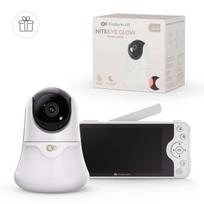 KINDERKRAFT mobili video auklė su naktine lempute NITEEYE GLOW, White, KENIGL00WHT0000