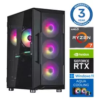 INTOP AQUA Ryzen 7 7700X 16GB DDR5 1TB SSD M.2 NVME+2TB RTX5050 8GB WIN11Pro