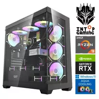 INTOP AQUA Ryzen 9 9900x 32GB DDR5 1TB SSD M.2 NVME+2TB RTX5080 16GB  WIN11