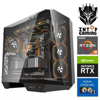INTOP AQUA Ryzen 9 9900x 64GB DDR5 1TB SSD M.2 NVME+2TB RTX5070Ti 16GB  no-OS