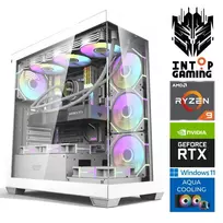 INTOP AQUA Ryzen 9 9900x 32GB DDR5 1TB SSD M.2 NVME+2TB RTX5080 16GB  WIN11