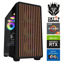 INTOP AQUA Ryzen 9 9900x 64GB DDR5 1TB SSD M.2 NVME+2TB RTX5070Ti 16GB  no-OS