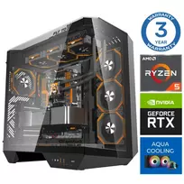 INTOP AQUA Ryzen 5 7500X3D 16GB DDR5 1 TB SSD M.2 NVME + 2 TB RTX 5070 12GB su OS