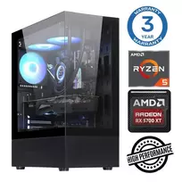 Ryzen 5 3600, 32GB, 1 TB M.2 NVMe SSD, RX6600 8GB su OS