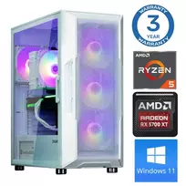 Ryzen 5 3600, 64GB, 500GB M.2 NVMe SSD, 2 TB, RX6600 8GB, Windows 11