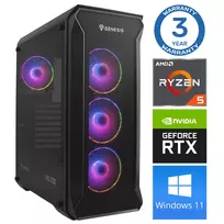Ryzen 5 3600, 16GB, 500GB SSD M.2 NVMe, 2 TB, RTX 5070 12GB, Windows 11 Pro