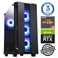 INTOP Ryzen 5 3600 16GB 500GB SSD M.2 NVME + 2 TB RTX3050 6GB be operacinės sistemos