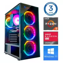 Ryzen 5 3600 16GB 1 TB SSD M.2 NVME + 2 TB RX580 8GB WIN11