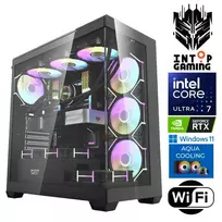 INTOP AQUA Ultra 7 265KF 64GB DDR5 1 TB SSD M.2 NVME + 2 TB RTX5060Ti 8GB WiFi WIN11